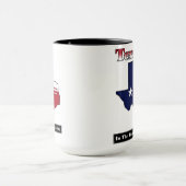 Texas Stehend Strong Tasse (Zentrum)