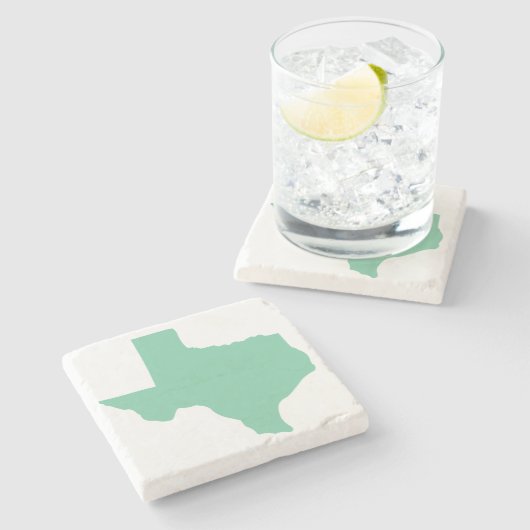 Texas Steinuntersetzer (Seitenansicht)