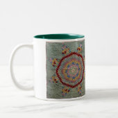 Texas-Stern Zweifarbige Tasse (Links)
