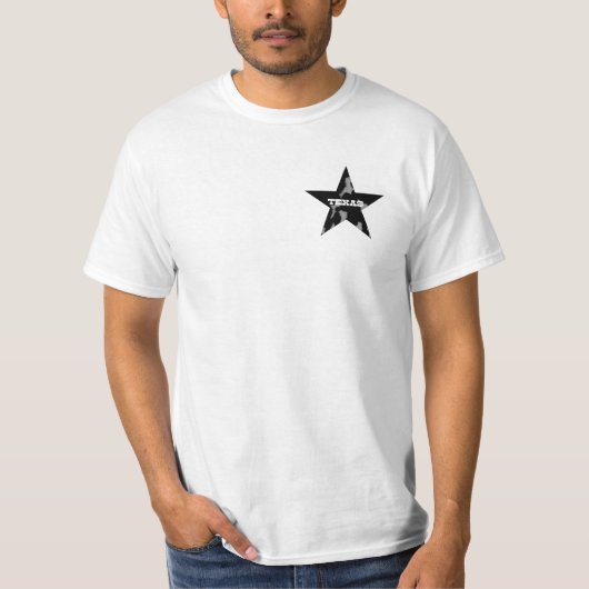 Texas-Sternkuhfell T-Shirt (Vorderseite)