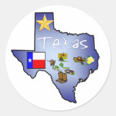 Texas Sticker (Vorderseite)