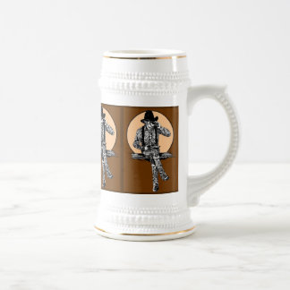 Texas-Stiefel Bierglas