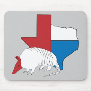 Texas-Stolz-Gürteltier Mousepad