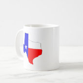 Texas-Stolz Kaffeetasse (Vorderseite Links)