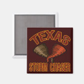 Texas Storm Chaser Magnet (Vorderseite/Rückseite)