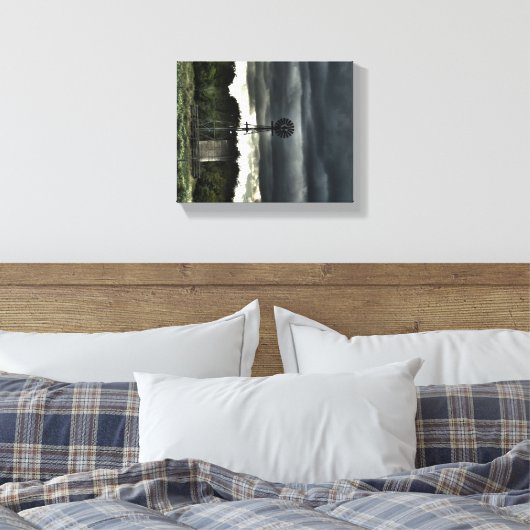 Texas Storms Leinwanddruck (Insitu (Schlafzimmer))