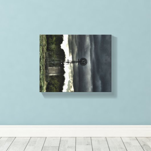 Texas Storms Leinwanddruck (Insitu (Holzboden))