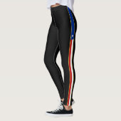 Texas Stripe-Flagge Leggings (Links)