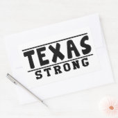 Texas Strong Designs Rechteckiger Aufkleber (Umschlag)