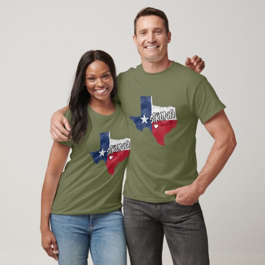 Texas Strong Fundraiser T-Shirt (Dark) (Unisex)