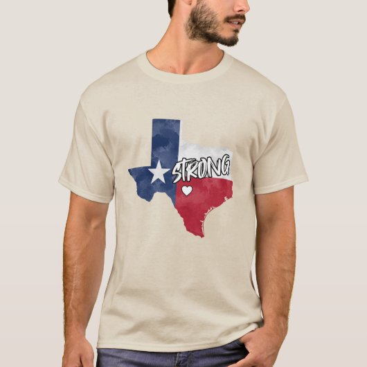 Texas Strong Fundraiser T-Shirt (Light) (Vorderseite)