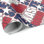 Texas-Strong Geschenkpapier (Rolleneckpunkt)