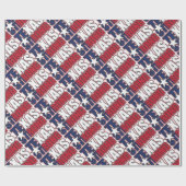 Texas-Strong Geschenkpapier (Flach)