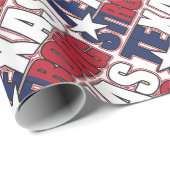 Texas-Strong Geschenkpapier (Rolleneckpunkt)