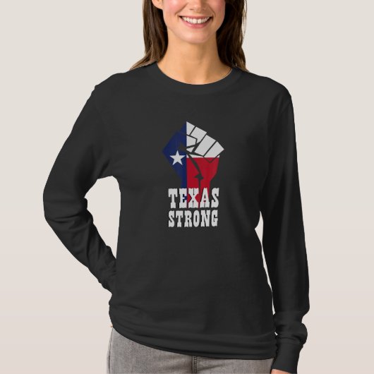 Texas Strong Texas Flag T-Shirt (Vorderseite)