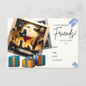 Texas Style Geburtstagskarte Einladung (Vorderseite)