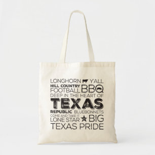 Texas Subway Art Tasche - Black