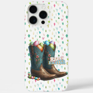 Texas/südwestliche Ostereierstiefel iPhone 16 Pro Max Hülle