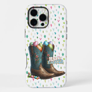 Texas/südwestliche Ostereierstiefel iPhone 16 Pro Max Hülle