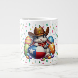 Texas/südwestlicher Osterhasen Jumbo-Tasse