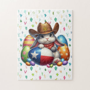 Texas/südwestlicher Osterhasen Puzzle