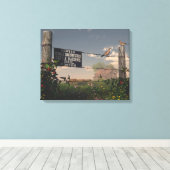 Texas Summer 2 Leinwanddruck (Insitu (Holzboden))