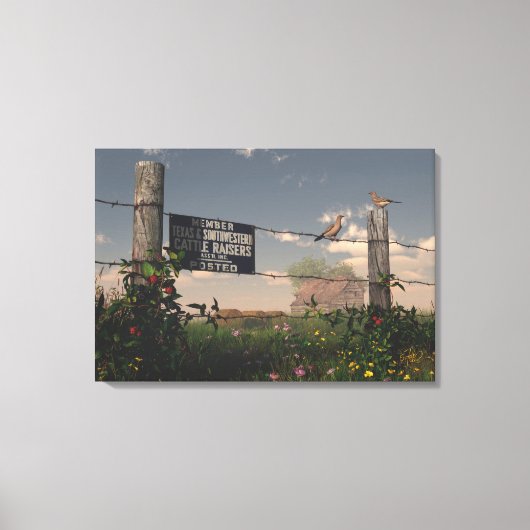 Texas Summer 2 Leinwanddruck (Vorderseite)