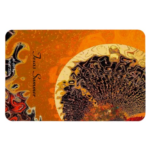 "Texas Summer" 4 x 6 Flexible Magnet (Horizontal)