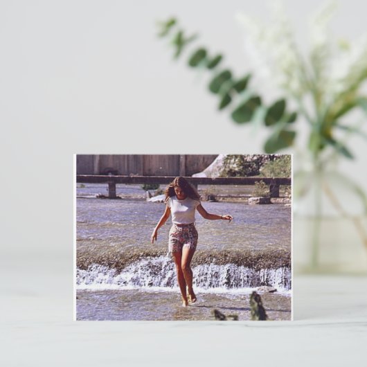 Texas Summer Postkarte (Stehend Vorderseite)