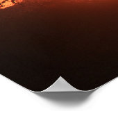 Texas Sunrise w/Verse aus Psalm 118:24 Poster (Ecke)