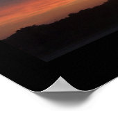 Texas Sunset Poster (Ecke)