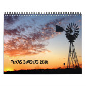 Texas Sunsets Kalender 2010 (Titelbild)