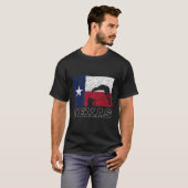 Texas Swimming Team Geschenk Tx Zuhause Lone Star T-Shirt (Vorne ganz)