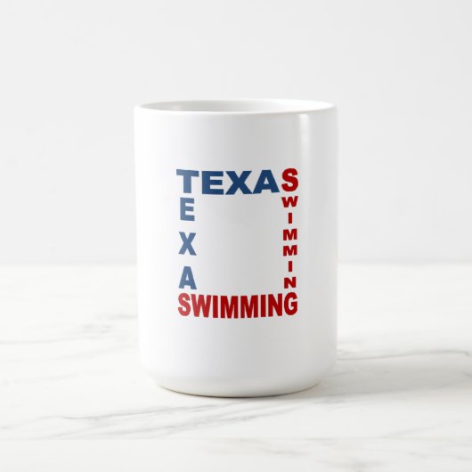 Texas-SWIMMINGPOOL Kaffeetasse (Mittel)