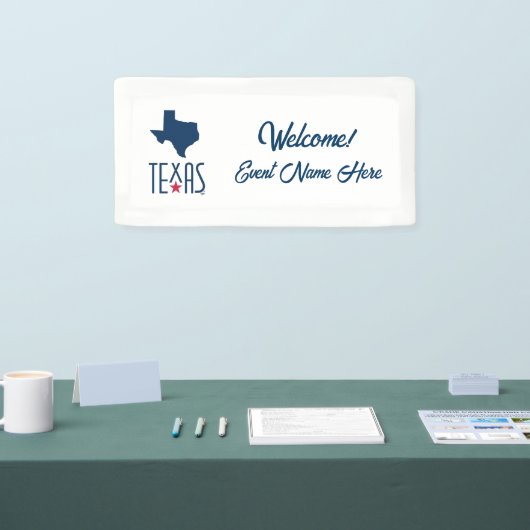 Texas-Symbole, Texas-Staat, Marine Banner (Messe)