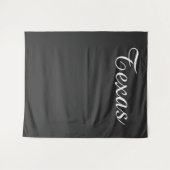 Texas T-Shirt Wandteppich (Vorderseite (Horizontal))