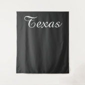 Texas T-Shirt Wandteppich (Vorderseite)