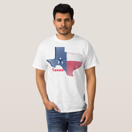 Texas-T-Shirts T-Shirt (Vorne ganz)