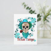 Texas Tango Postkarte (Stehend Vorderseite)