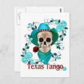 Texas Tango Postkarte (Vorne/Hinten)