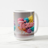 Texas-Tasse | Geschenk Kaffeetasse (VorderseiteRechts)
