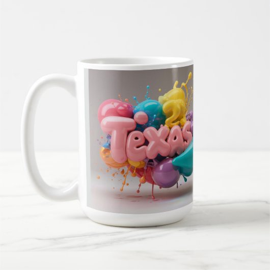 Texas-Tasse | Geschenk Kaffeetasse (Links)