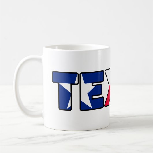 Texas-Tasse Kaffeetasse (Links)