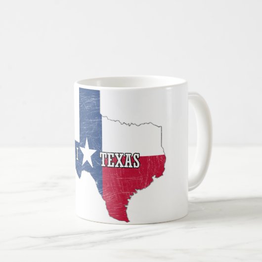 Texas-Tasse Kaffeetasse (VorderseiteRechts)
