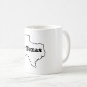 Texas-Tasse Kaffeetasse (VorderseiteRechts)