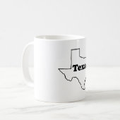 Texas-Tasse Kaffeetasse (Vorderseite Links)