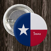Texas-Taste, patriotische Texas Flag Mode Button