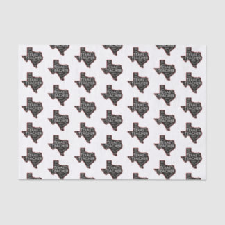 Texas Teacher Seidenpapier