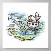 Texas Teacup Ride Print Poster (Vorne)