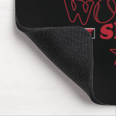 Texas Tech Red Raiders Wcws 2025 Softll Schwarz Mousepad (Ecke)